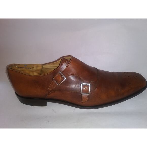 couoio Merchant Florentine Double Monk shoes size 10 m made in Italy brown main image 10